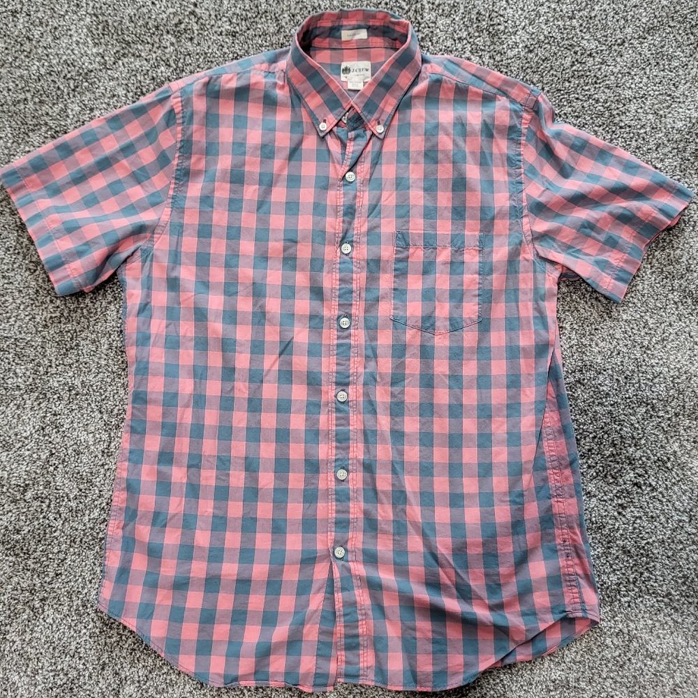 Men's JCrew SS Button-up (Medium)